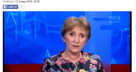 Wystąpienie prezes Retina AMD Polska w TVP Olsztyn